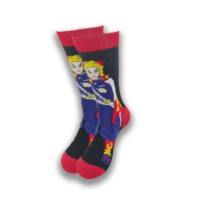 Chaussettes amusantes, chaussettes d'anime de haute qualité