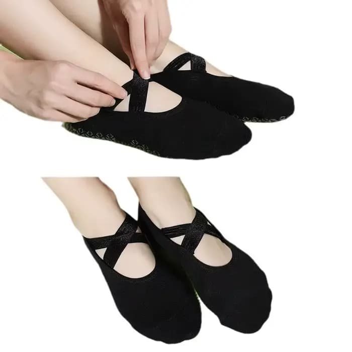  Chaussettes de Yoga en éponge épaisse et antidérapante pour femmes