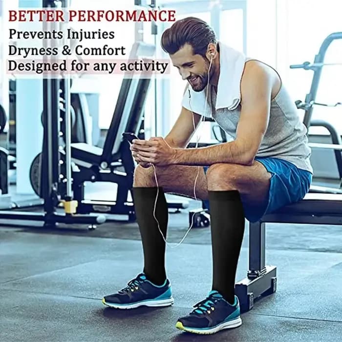 Chaussettes de Compression pour Varices Adaptées au Golf