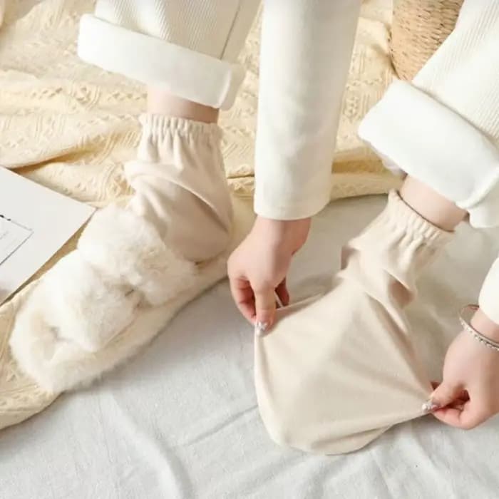 1 Paire de Chaussettes de Nuit Amples Hommes Femmes Couple Chaudes pour la Maison Automne Hiver Nouveau Style