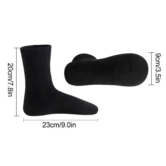 Chaussettes chauffantes d'hiver chauffe-pieds à chauffage rapide