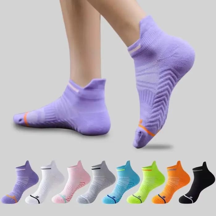 Chaussettes de sport respirantes pour hommes et femmes, chaussettes athlétiques pour le cyclisme, le basket-ball, le fitness, la course à pied, l'extérieur, 5 paires par lot