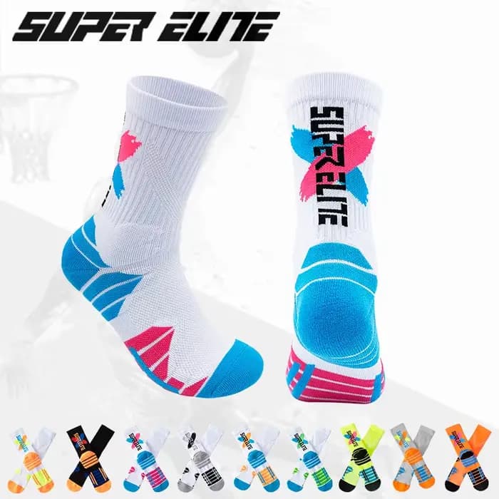 Chaussettes de dehors Professionnelles à Tube Haut pour Homme, Accessoire Pratique, Serviette Astronomique Épaisse, Absorbant les Chocs, Abonnés ast Document Elite, 1 Paire
