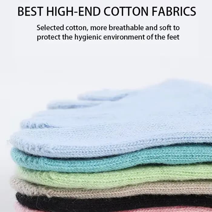 Chaussettes de yoga coordonnantes à cinq doigts pour femmes