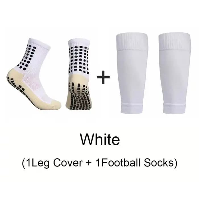Chaussettes et genouillères de football coordonnantes pour hommes