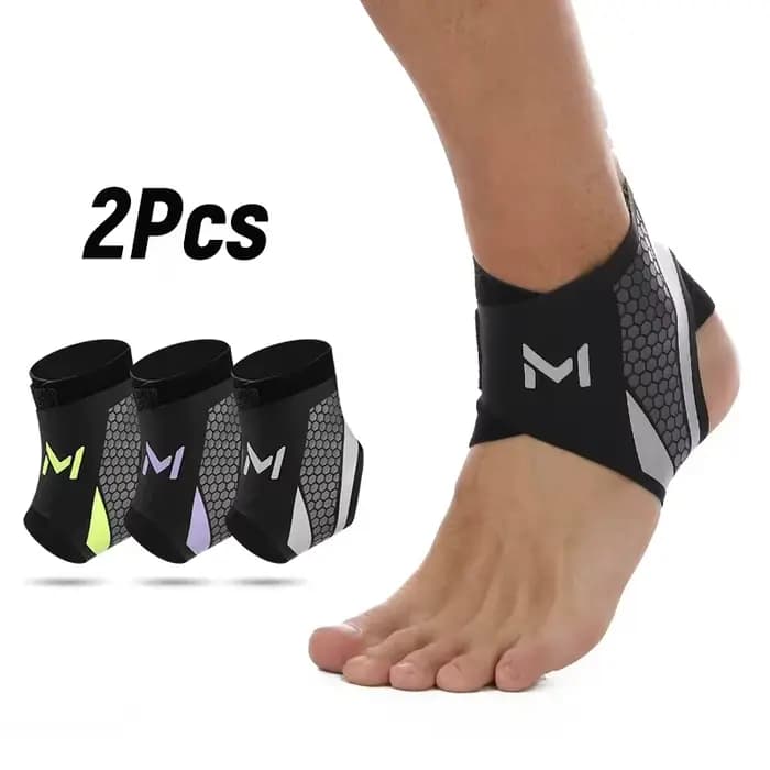 2 pièces Cooper cheville soutien Compression pied manches pour hommes femmes brassard