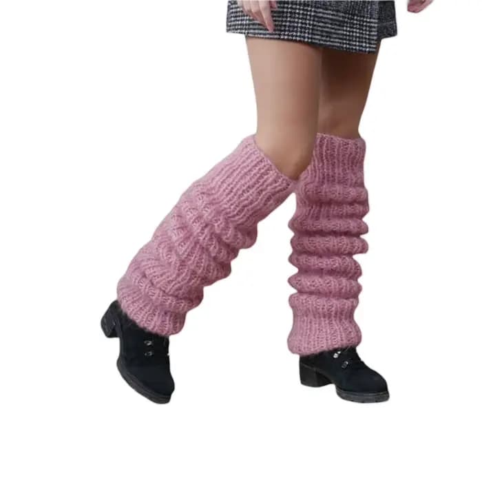 Jambières en mohair pour femmes