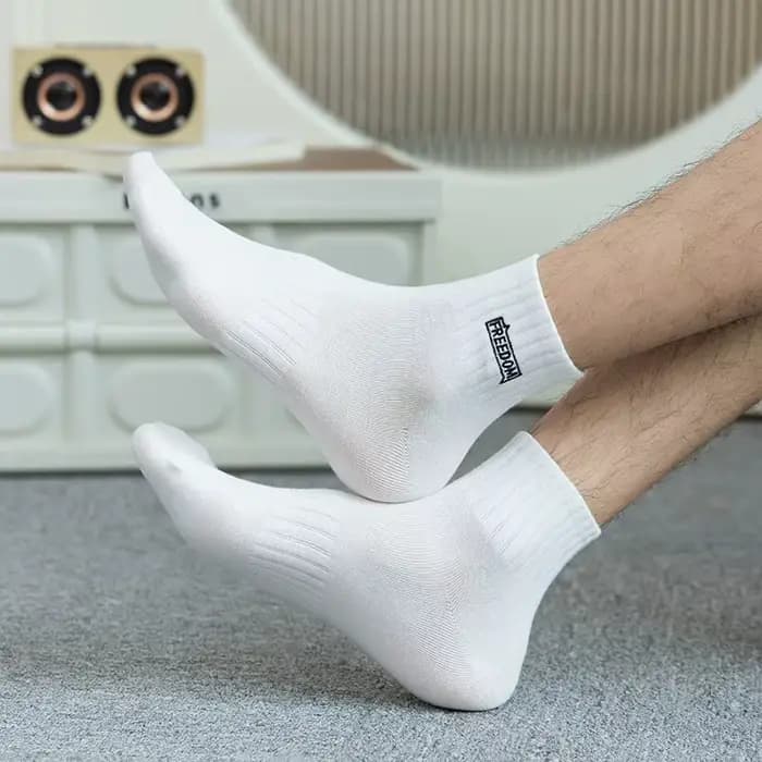 1/5 paires décontracté confortable coupe basse hommes chaussettes absorbant la sueur anti-odeur