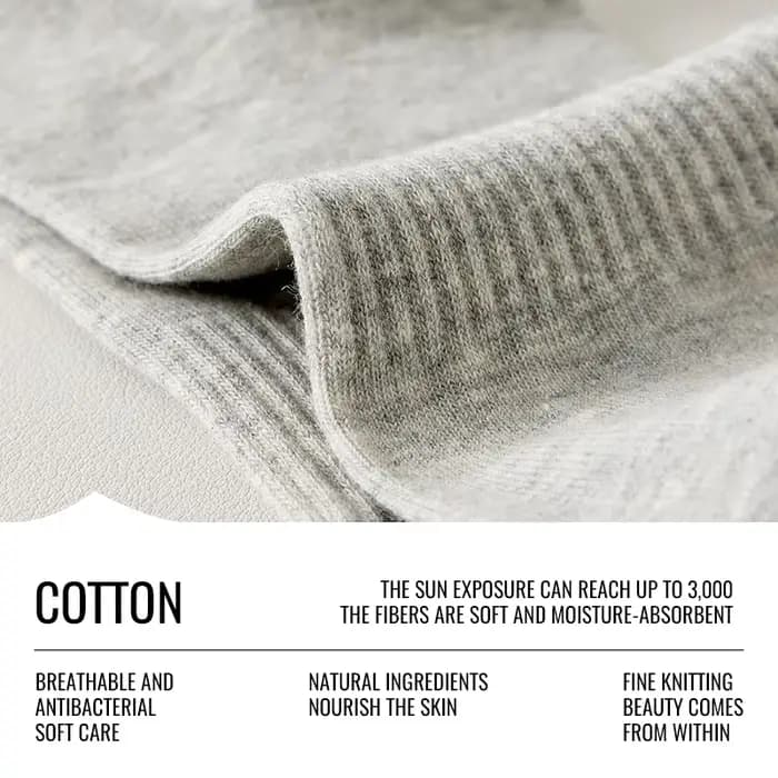 MiiOW 100% pur coton chaussettes hiver hommes adolescents athlétique école sport