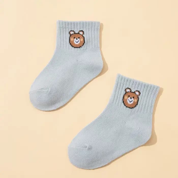10 paires de chaussettes courtes élastiques mi-mollet