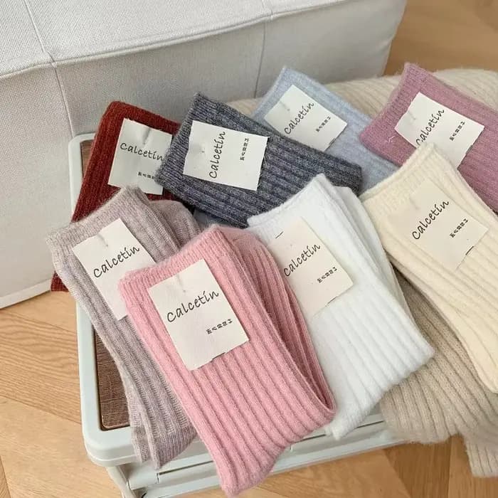 Chaussettes en laine de cachemire plus épaisses pour femmes