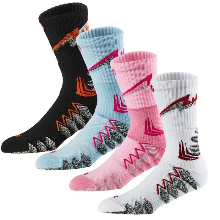 Chaussettes athlétiques pour hommes avec rembourrage plus épais