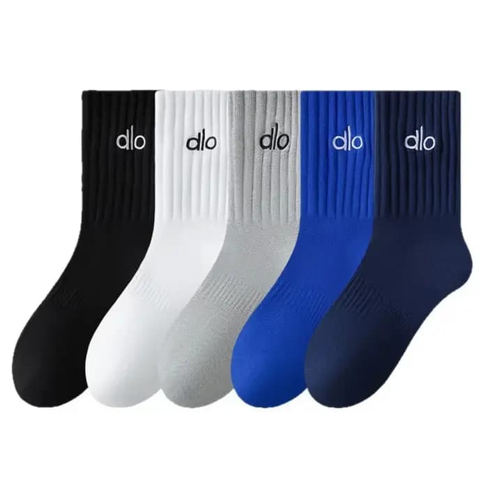 Chaussettes longues universelles en pur coton Dlo pour hommes