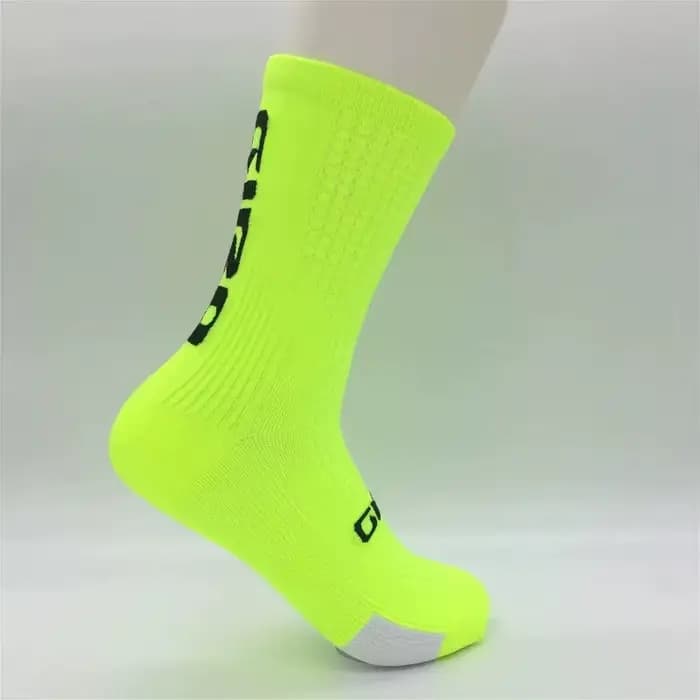 Chaussettes de cyclisme d'extérieur, chaussettes de sport en coton respirantes et absorbant la transpiration, pour le basketball, la course à pied, la randonnée, le vélo, pour hommes et femmes