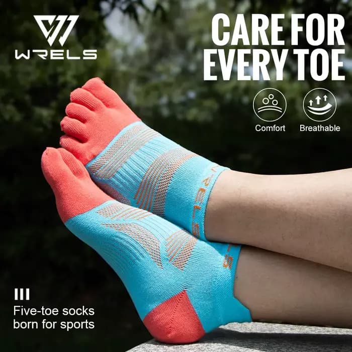 WRELS chaussettes à orteils