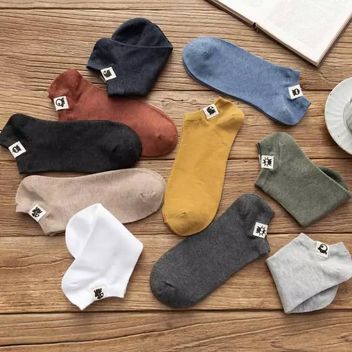Chaussettes pour hommes, grandes tailles, respirantes, à la cheville, courtes, mignonnes, joyeuses Calcetines, désodorisantes, coupe basse, Bigfoot, tailles 44 45 46, EU 42-48