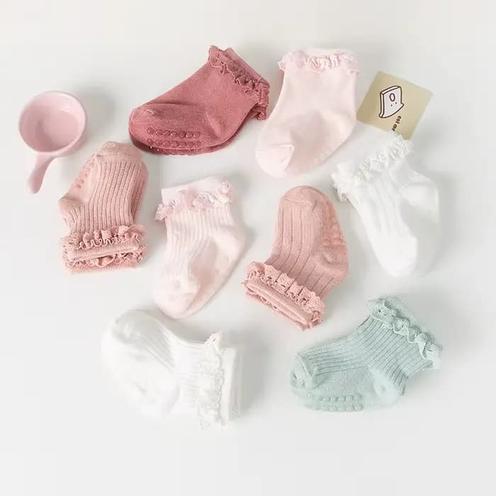 Belle chaussette infantile dessin animé nouveau-né bébé chaussettes distribution de colle anti-dérapant mignon garçons