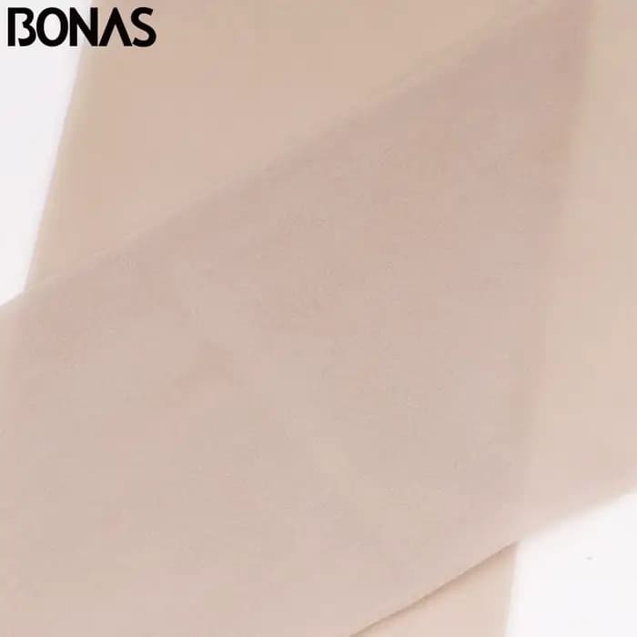 BONAS – chaussettes courtes pour femmes, lot de 5 pièces, 20cm, été, haute élasticité, soie, Nylon, ultra-mince, transparentes