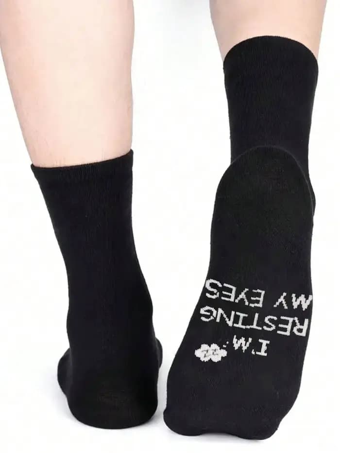 1 paire de chaussettes fantaisie amusantes | Un cadeau unique et amusant pour hommes/chats
