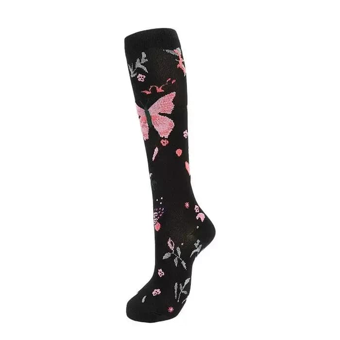 Chaussettes de compression en nylon anti-varices