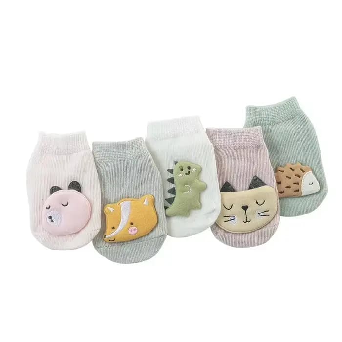 Chaussettes antidérapantes pour bébés filles et garçons