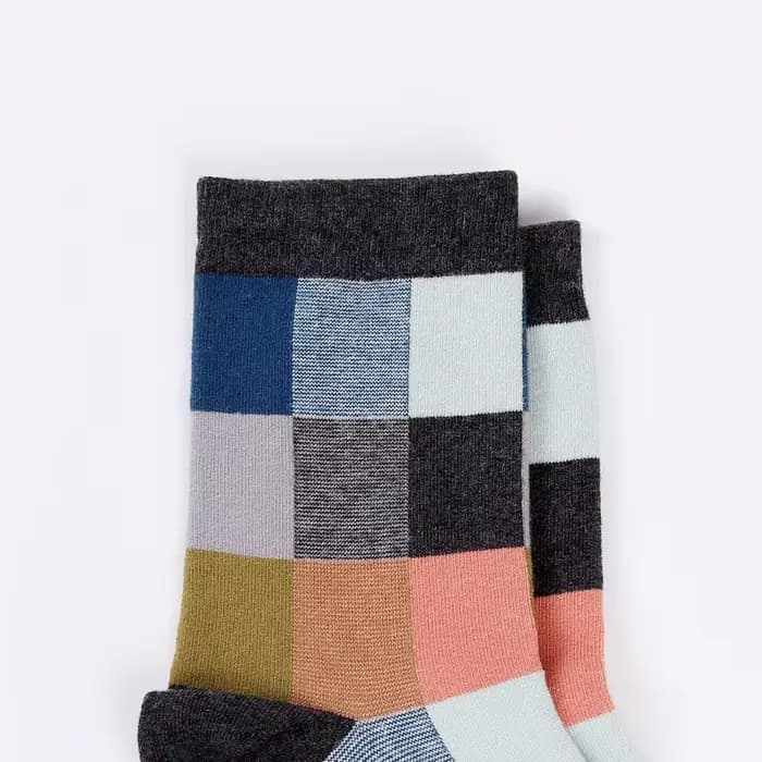 Chaussettes de Compression en Coton Peigné pour Homme