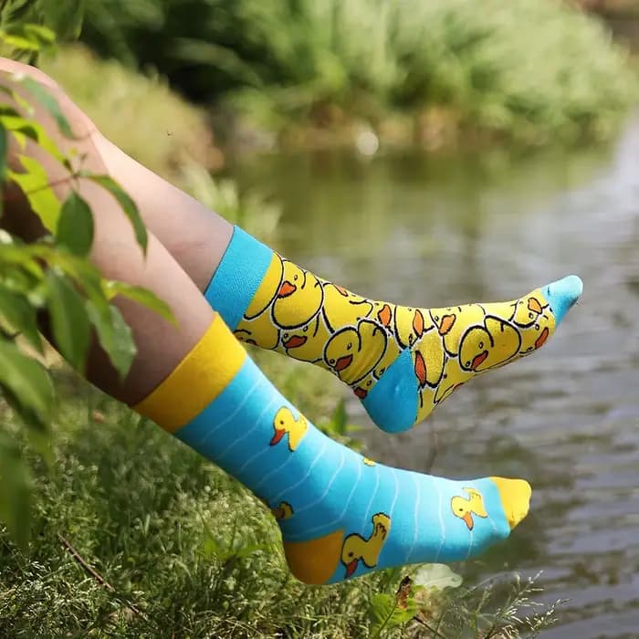 1 paire homme femmes chaussette originale AB marée chaussettes coloré chat chien Koala vache coton
