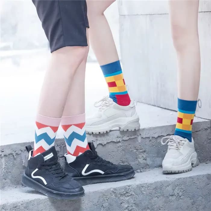 Chaussettes d'affaires pour hommes de style britannique