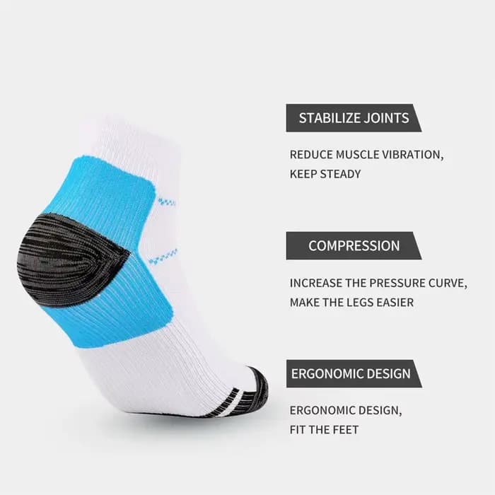 Chaussettes de Compression de pied pour hommes et femmes