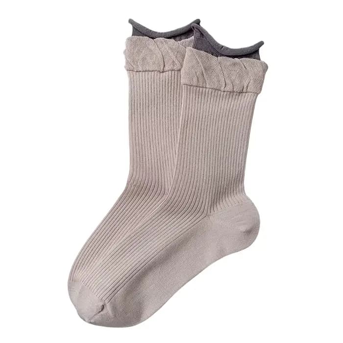Chaussettes en coton monochromes pour femmes, respirantes, fines, longues, simples, femmes, filles, mode, printemps, été, nouveau
