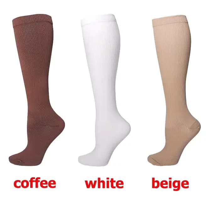 Chaussettes de compression de qualité médicale pour la course à pied