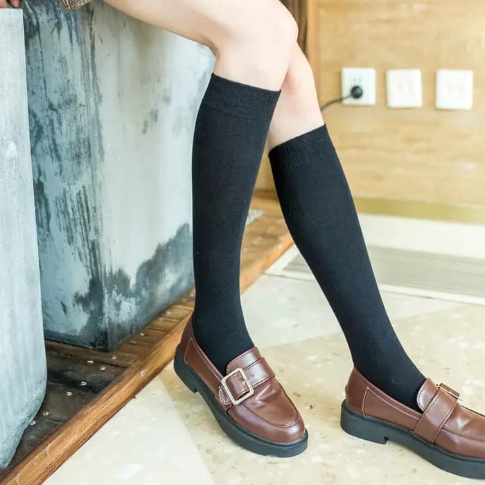 Chaussettes sulfen Coton pour Femme, 8 Couleurs, Automne Hiver, Harajuku, Décontracté, Trick, Chaud, Solide, Document Sox, 2024