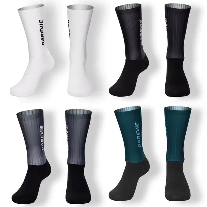 DAREVIE chaussettes de cyclisme Aero haute vitesse chaussette