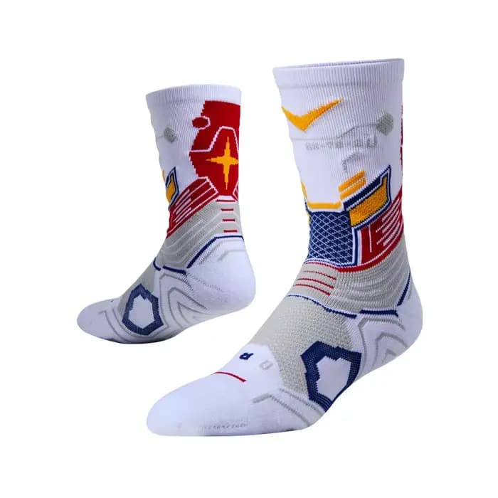 Chaussettes de sport respirantes pour hommes et femmes, Compression, course, équitation, cyclisme sur le genou, basket-ball, vélo, Hockey, approvisionnement croisé