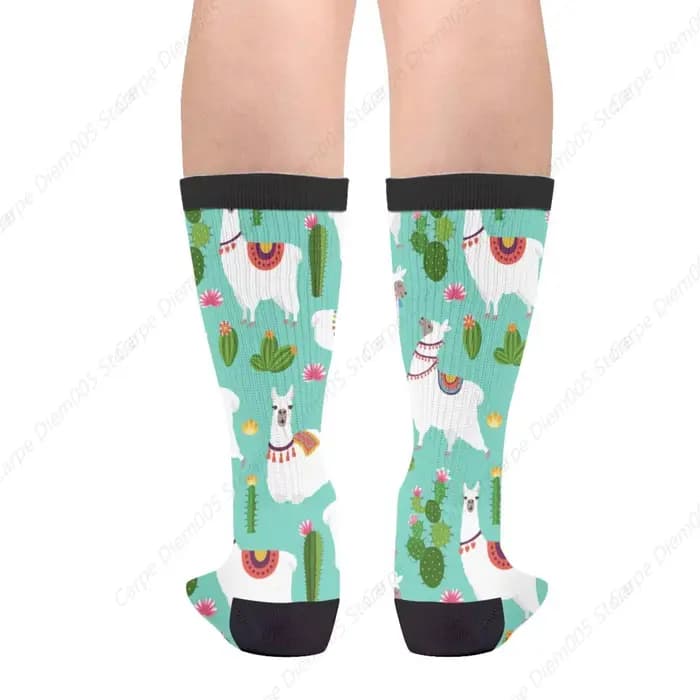 Chaussettes mi-mollet décontractées pour hommes et femmes