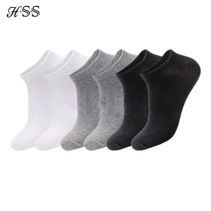 HSS marque 100% coton hommes chaussettes été mince respirant