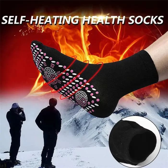 Chaussettes magnétiques auto-chauffantes pour femmes et hommes