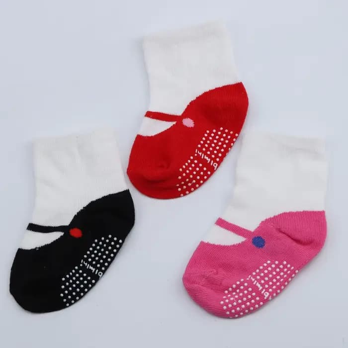 Mignon bébé chaussette filles nouveau-né danse Ballet plancher enfants infantile anti-dérapant enfant en bas âge
