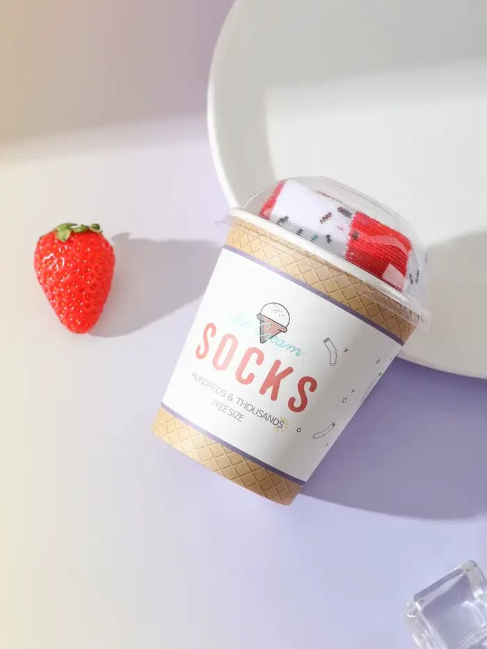 1 paire de chaussettes mi-longues pour hommes et femmes