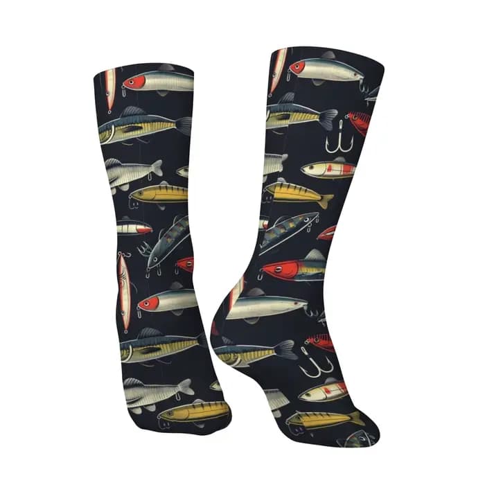 Chaussettes de pêche au leurre pour hommes
