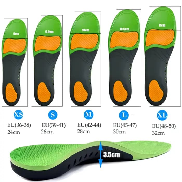 Semelles Orthopédiques Support de Voûte Plantaire de Sport Semelles Orthopédiques de Pied Plat pour Chaussures Femmes Hommes Coussinet de Pied de Voûte Plantaire X / O Coussinets de Correction de Jamb