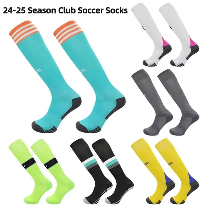 Chaussettes de football européennes pour enfants et adultes