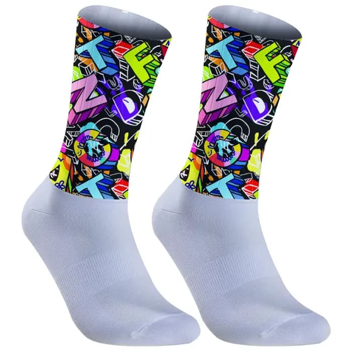 Chaussettes de compression pour le trail running et le cyclisme