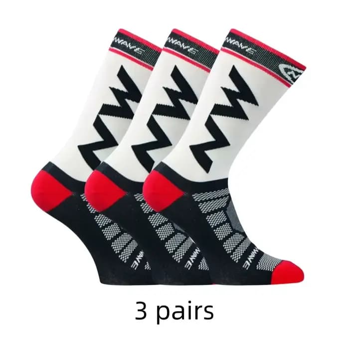 3 paires de chaussettes de sport respirantes de haute qualité