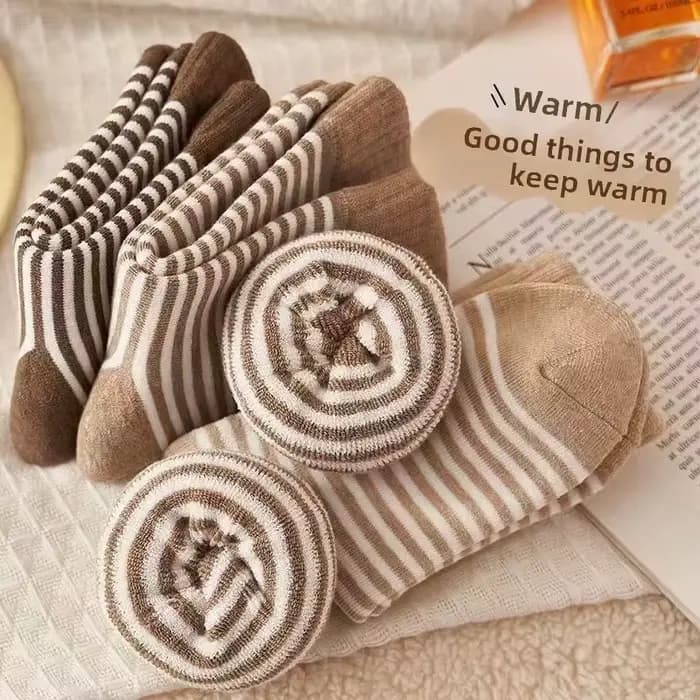 5 paires de chaussettes thermiques pour enfants