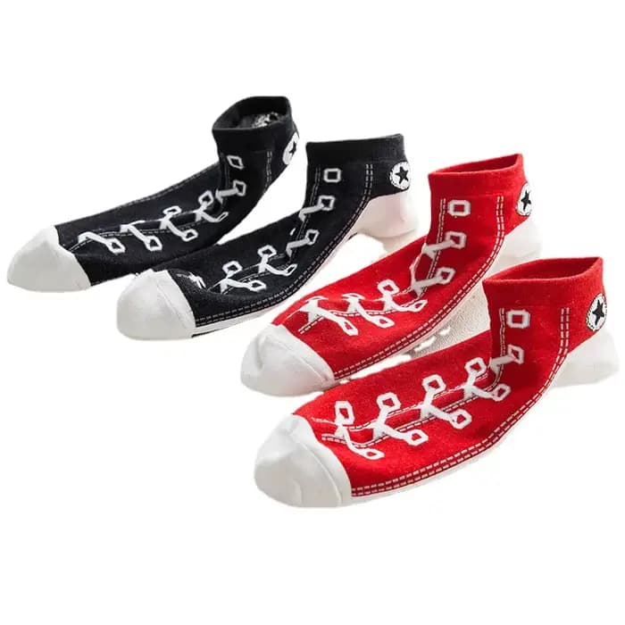 Femmes courtes cheville chaussettes hommes automne printemps respirant décontracté mode loisirs Sport étoile lacet