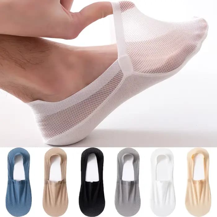 1 paire Lot hommes bateau chaussettes mode été mince Invisible chaussette respirant doux décontracté Sox haute qualité élastique maille Sokken Meias