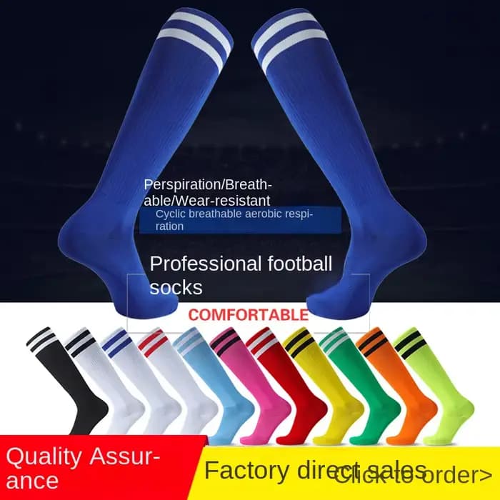 Chaussettes de Football Professionnelles pour Enfant et Étudiant