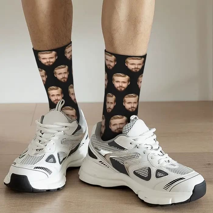 Chaussettes à lunettes sexy pour hommes et femmes