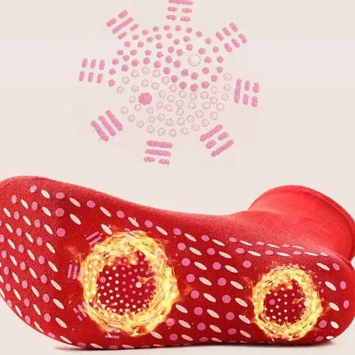 1-10 paires Tourmaline auto-chauffant chaussettes hiver chaud thermique soins de santé
